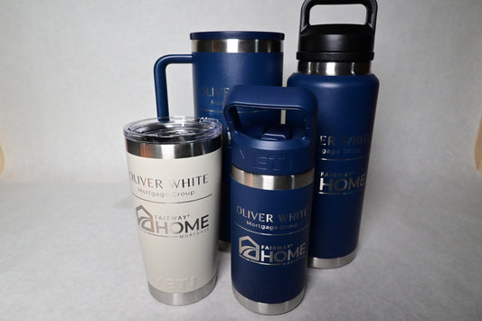 Custom Engraved Yeti Drinkware – Fairway Home Mortgage Edition